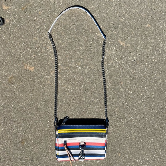 REBECCA MINKOFF — M.A.C. Crossbody Clutch (Multicolor) — Adjustable Chain Strap - Picture 11 of 11
